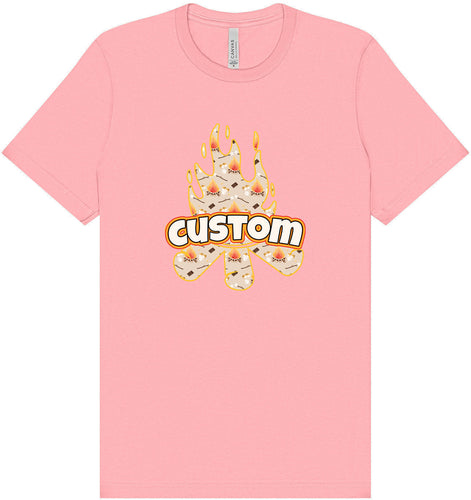 Custom Around the Campfire Adult Bella Canvas Shirt