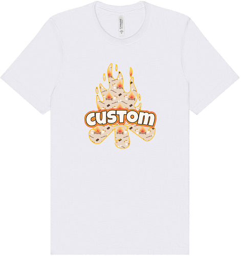 Custom Around the Campfire Adult Bella Canvas Shirt