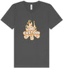 Custom Around the Campfire Unisex V-Neck Shirt