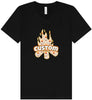 Custom Around the Campfire Unisex V-Neck Shirt