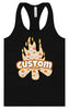 Custom Around the Campfire Women's Racerback Tank