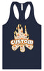 Custom Around the Campfire Women's Racerback Tank