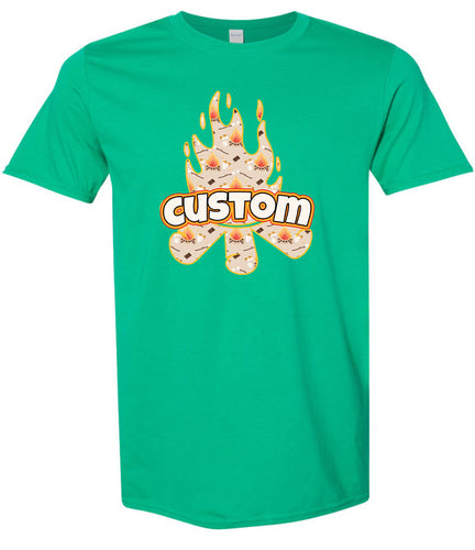 Custom Around the Campfire Adult Gildan Soft Shirt