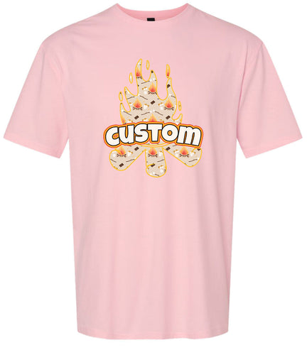Custom Around the Campfire Adult Gildan Soft Shirt