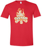 Custom Around the Campfire Adult Gildan Soft Shirt