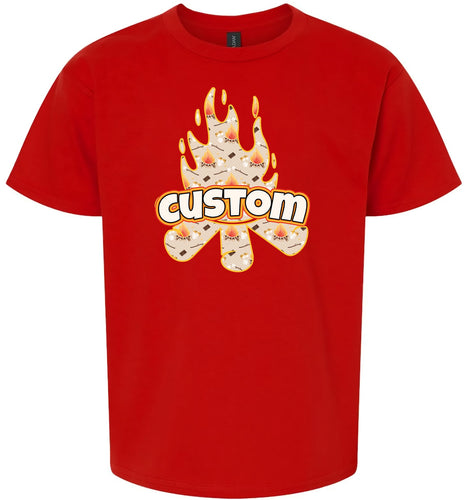 Custom Around the Campfire Children's Gildan Soft Shirt