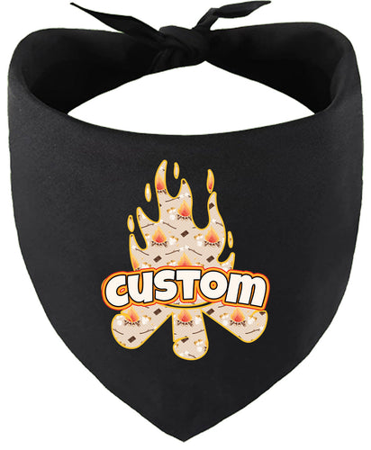 Custom Around the Campfire Pet Bandana