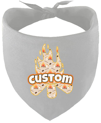 Custom Around the Campfire Pet Bandana