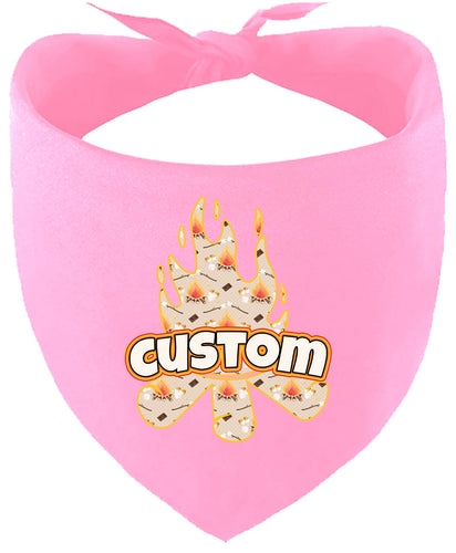 Custom Around the Campfire Pet Bandana