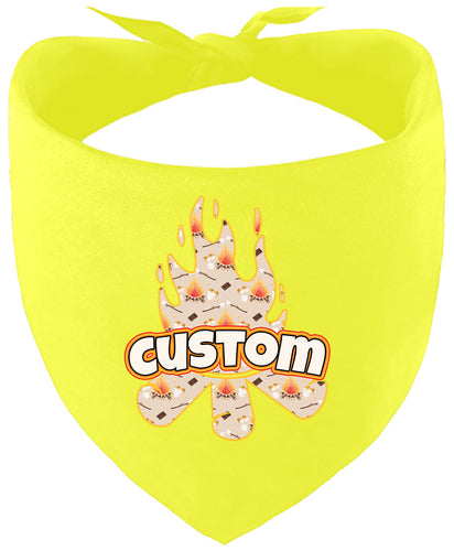 Custom Around the Campfire Pet Bandana