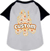 Custom Around the Campfire Pet Raglan Shirts
