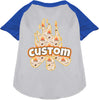 Custom Around the Campfire Pet Raglan Shirts