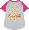 Custom Around the Campfire Pet Raglan Shirts