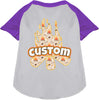 Custom Around the Campfire Pet Raglan Shirts