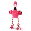 Brushed Velvet Animal Shape Vocal Flamingo Wear-Resistant Bite Resistant Dog Toy