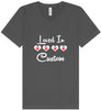 Custom Loved In Unisex V-Neck Shirt