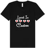 Custom Loved In Unisex V-Neck Shirt