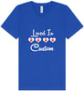 Custom Loved In Unisex V-Neck Shirt