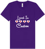 Custom Loved In Unisex V-Neck Shirt