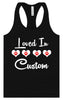 Custom Loved In Women's Racerback Tank