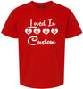 Custom Loved In Children's Gildan Soft Shirt