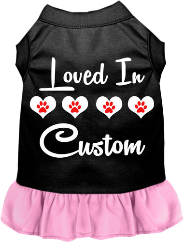 Custom Loved In Pet Dress