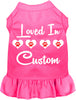 Custom Loved In Pet Dress