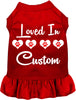 Custom Loved In Pet Dress