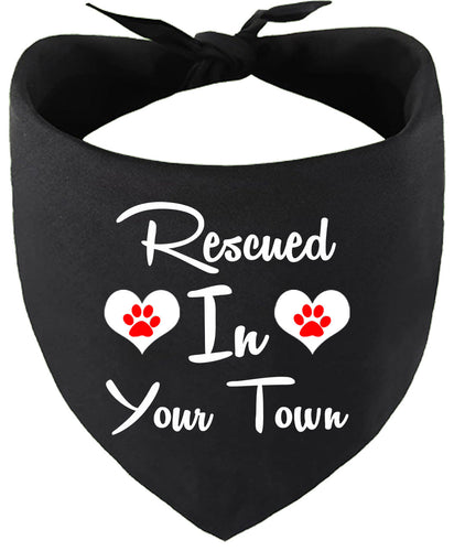 Custom Rescued In Pet Bandana