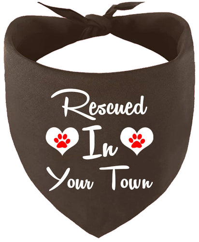 Custom Rescued In Pet Bandana