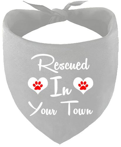 Custom Rescued In Pet Bandana