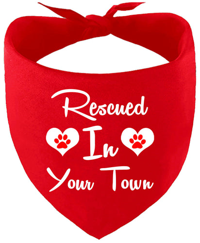 Custom Rescued In Pet Bandana