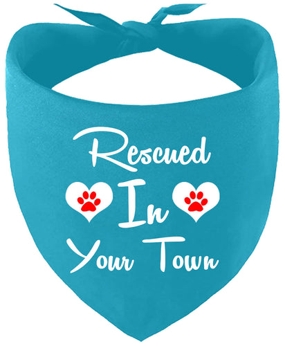 Custom Rescued In Pet Bandana