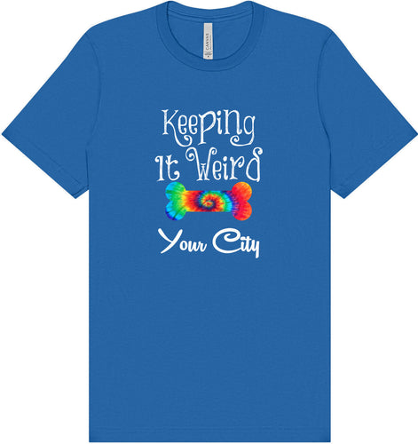 Custom Stay Weird in Adult Bella Canvas Shirt