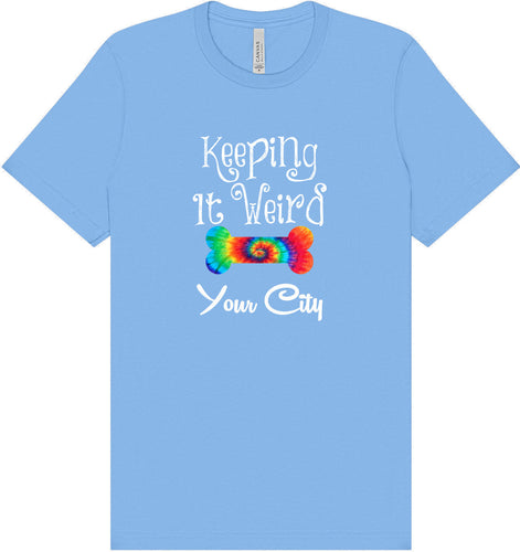Custom Stay Weird in Adult Bella Canvas Shirt