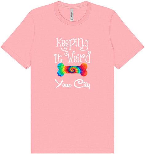 Custom Stay Weird in Adult Bella Canvas Shirt