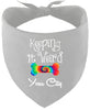 Custom Stay Weird in Pet Bandana
