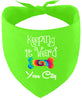 Custom Stay Weird in Pet Bandana