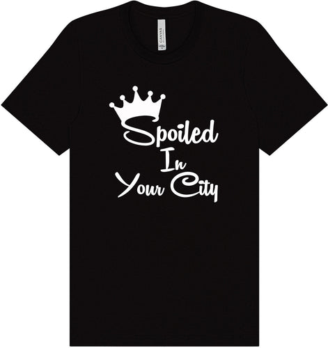 Custom Spoiled In Adult Bella Canvas Shirt