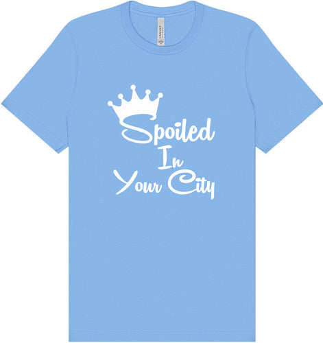 Custom Spoiled In Adult Bella Canvas Shirt