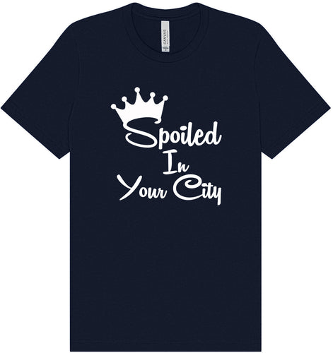 Custom Spoiled In Adult Bella Canvas Shirt