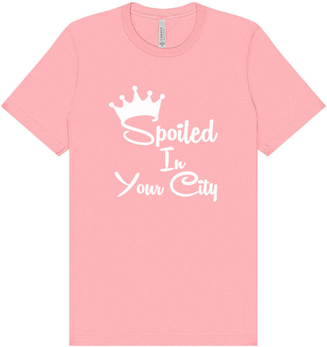 Custom Spoiled In Adult Bella Canvas Shirt