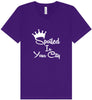 Custom Spoiled In Unisex V-Neck Shirt