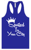 Custom Spoiled In Women's Racerback Tank