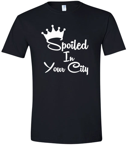 Custom Spoiled In Adult Gildan Soft Shirt