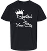 Custom Spoiled In Children's Gildan Soft Shirt