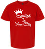 Custom Spoiled In Children's Gildan Soft Shirt