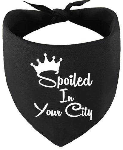 Custom Spoiled In Pet Bandana