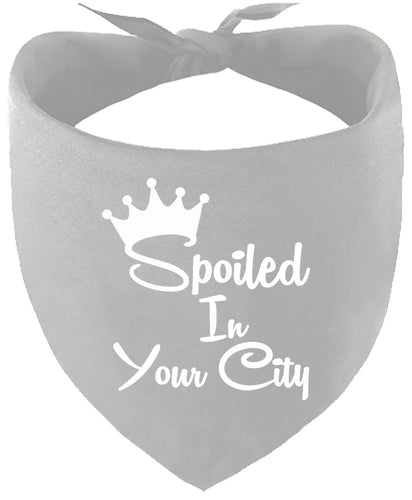 Custom Spoiled In Pet Bandana