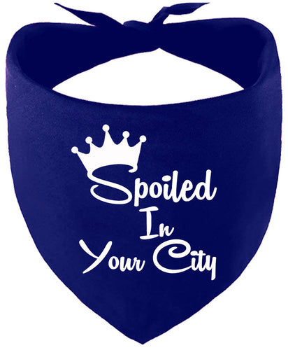 Custom Spoiled In Pet Bandana